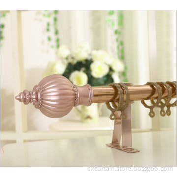 Champagne Color Aluminum Alloy Curtain Rod